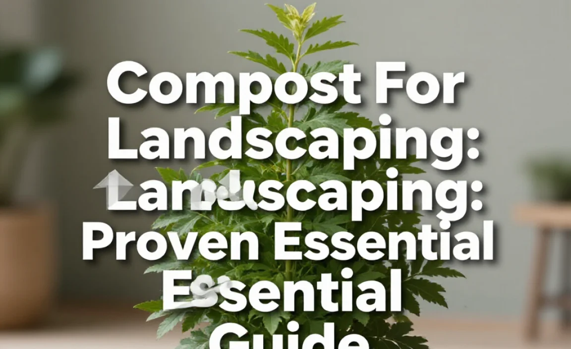 Compost For Landscaping: Proven Essential Guide