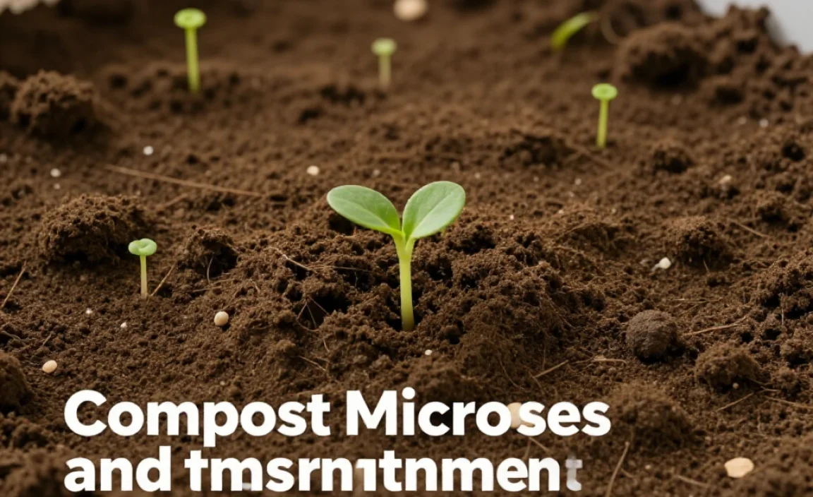 Compost Microbes and the Environment