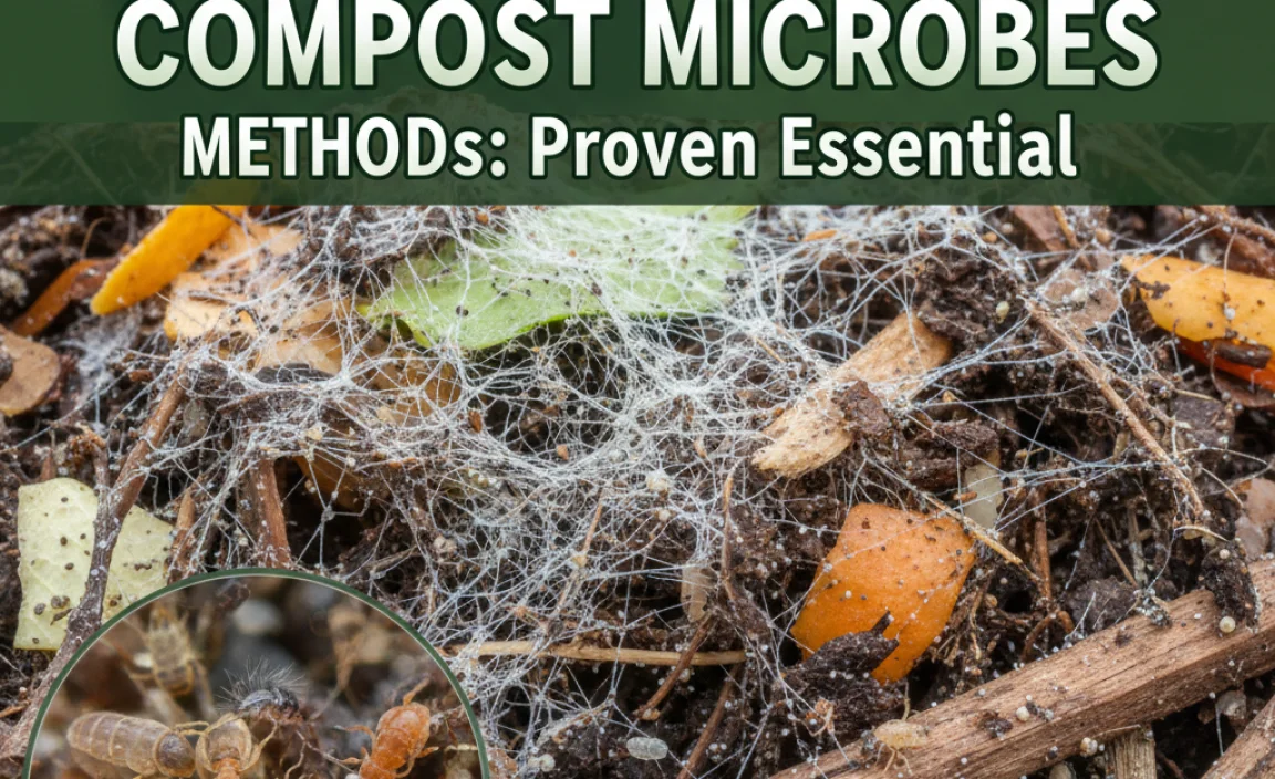 Compost Microbes Methods: Proven Essential