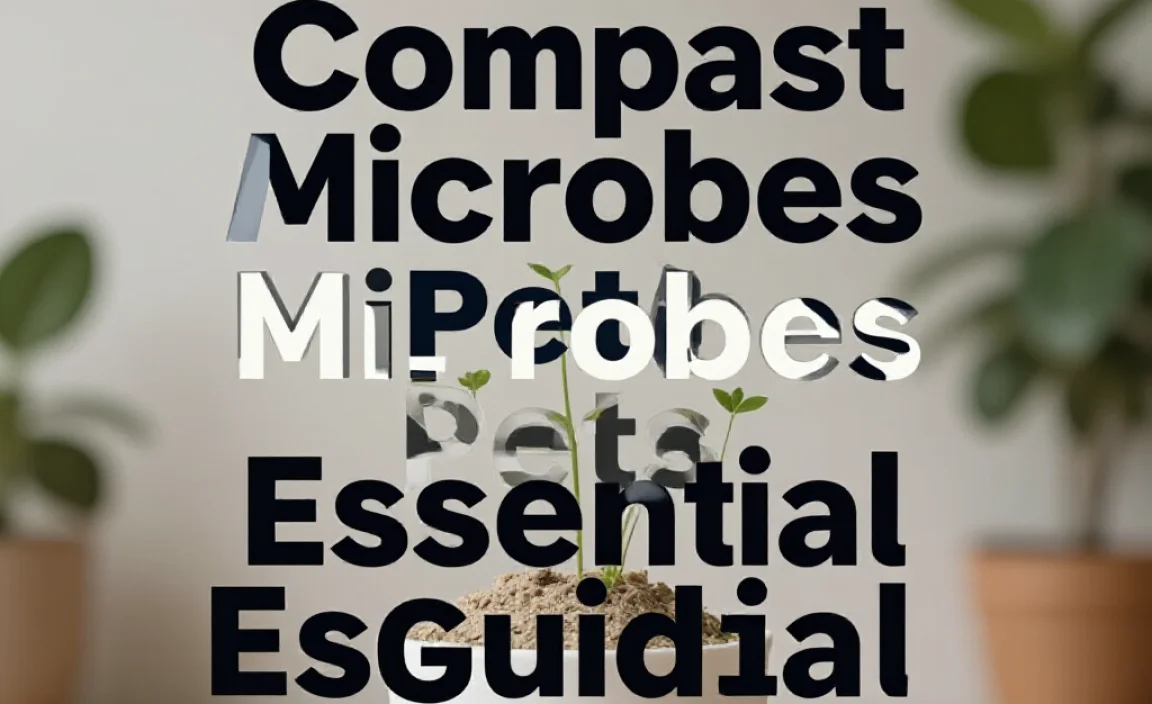 Compost Microbes Pets: Essential Guide