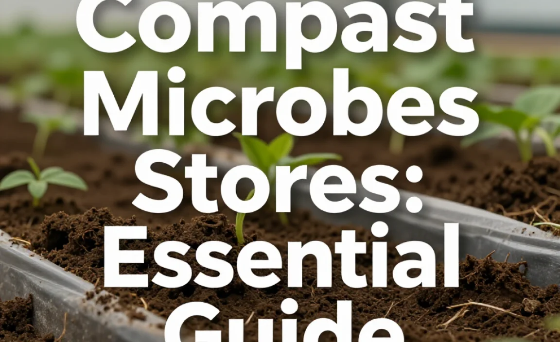 Compost Microbes Stores: Essential Guide