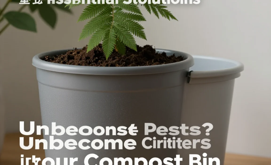 Compost Pests? Unwelcome Critters in Your Compost Bin