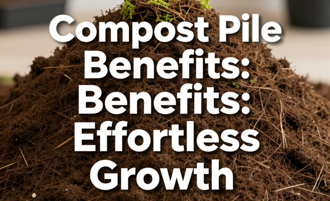 Compost Pile Benefits: Effortless Growth