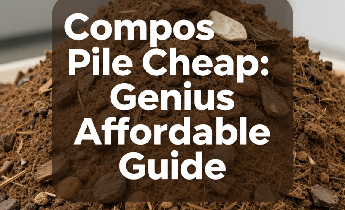 Compost Pile Cheap: Genius Affordable Guide
