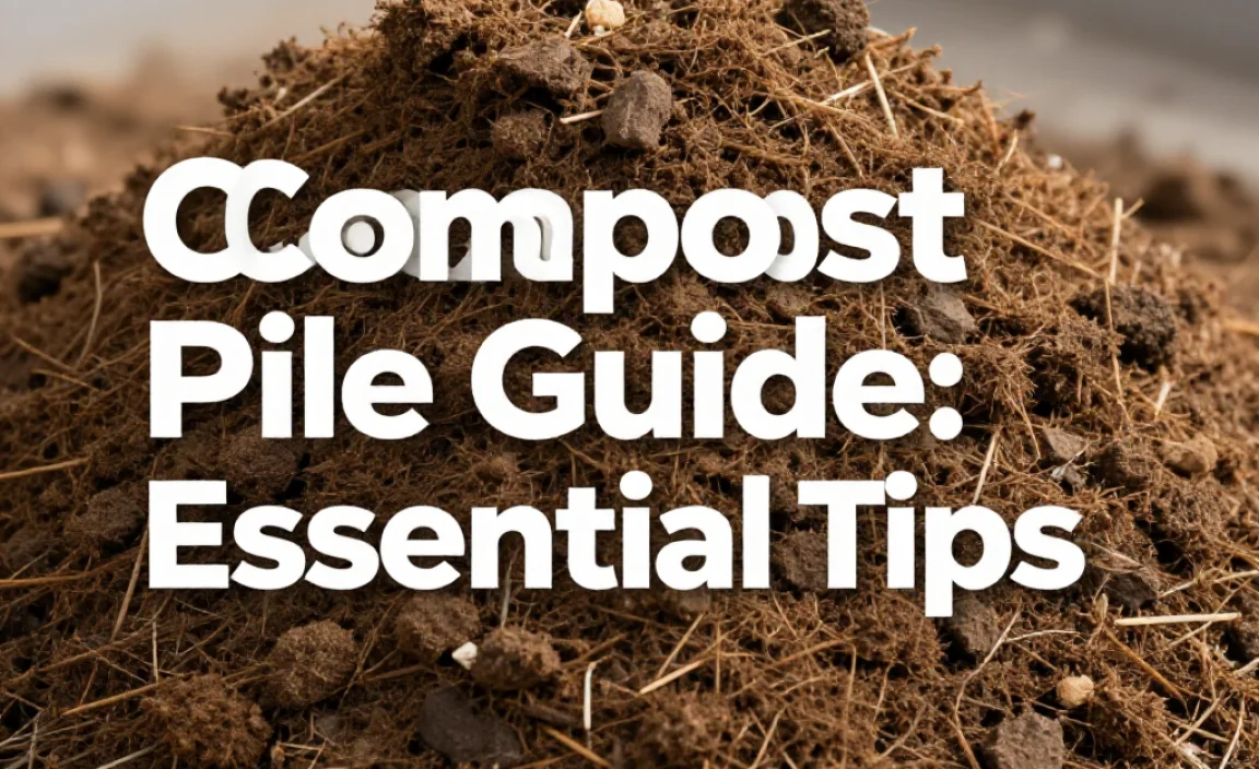 Compost Pile Guide: Essential Tips
