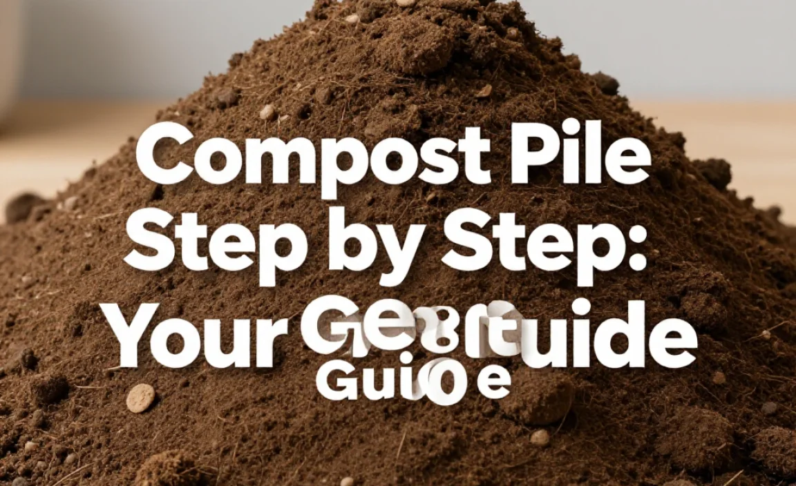 Compost Pile Step by Step: Your Genius Guide