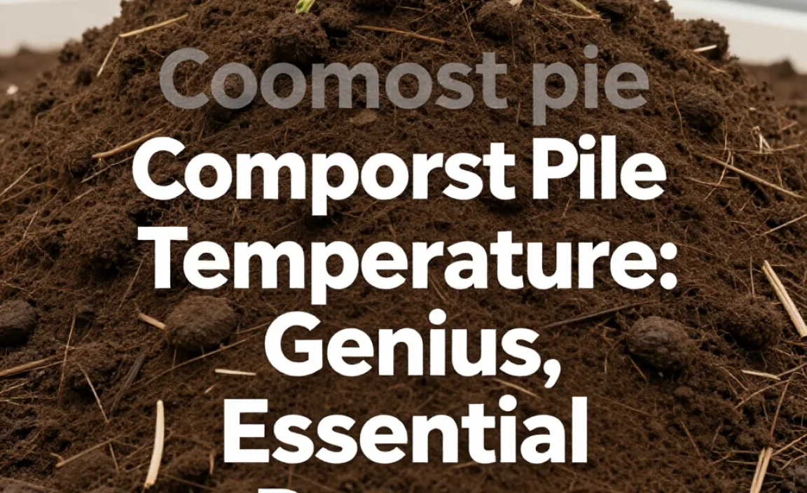 Compost Pile Temperature: Genius, Essential Ranges