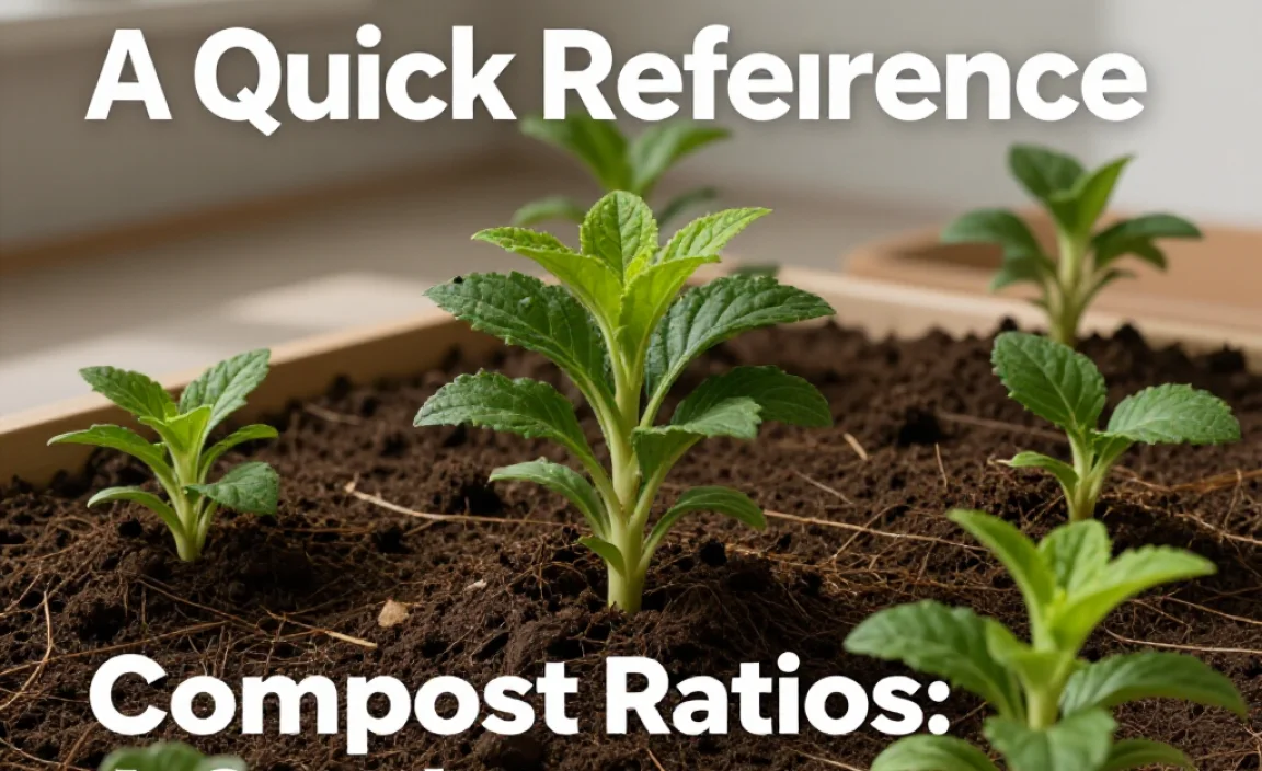 Compost Ratios: A Quick Reference