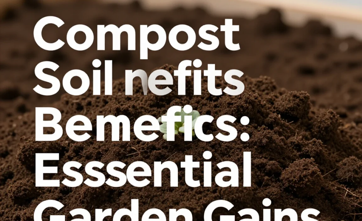 Compost Soil Benefits: Essential Garden Gains