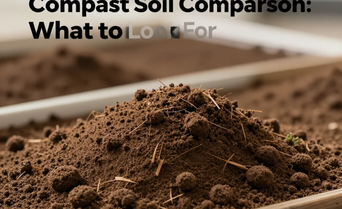 Compost Soil Comparison: What to Look For