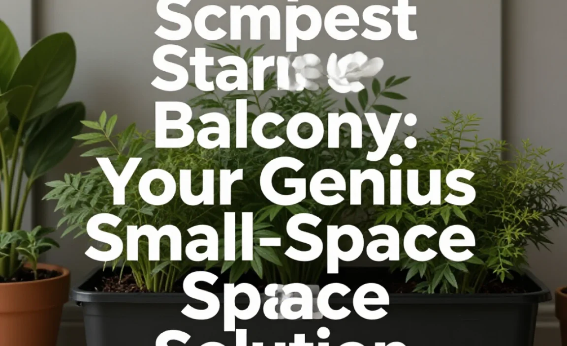 Compost Starter Balcony: Your Genius Small-Space Solution