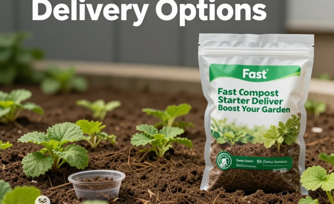 Compost Starter Delivery Options