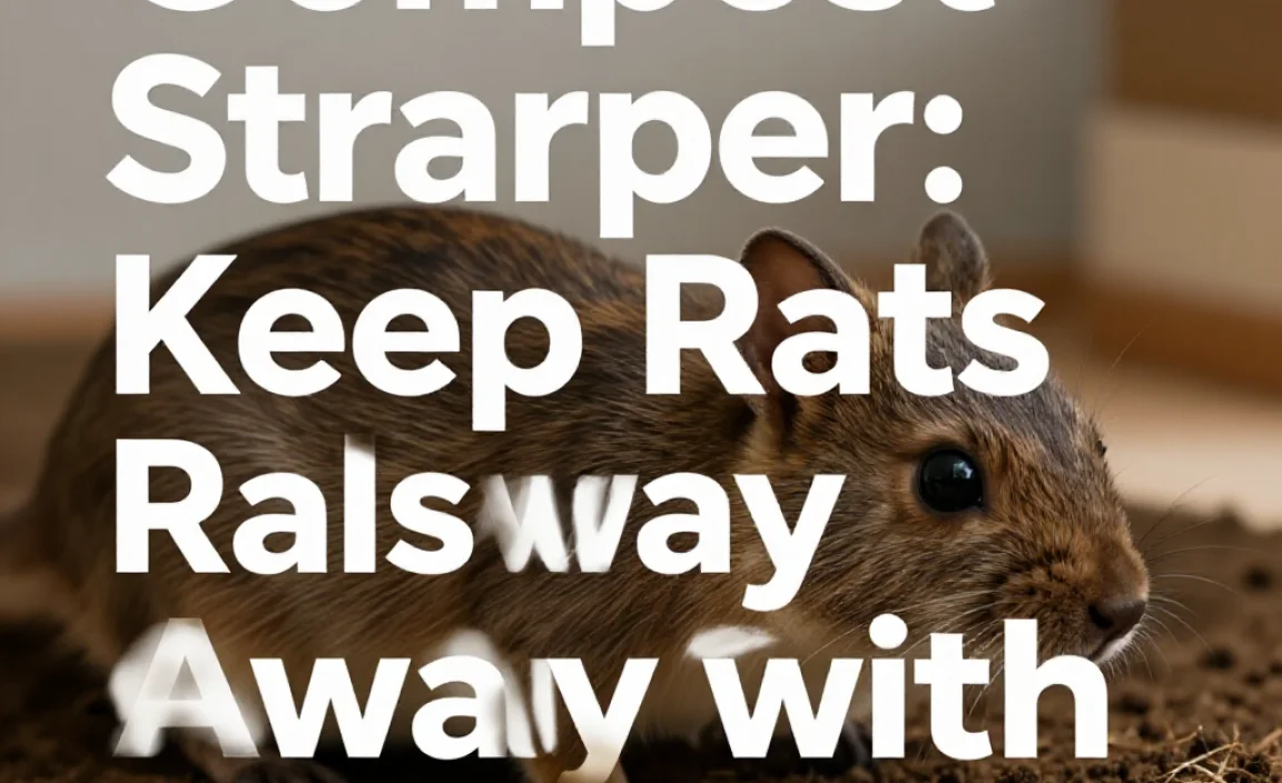 Compost Starter: Keep Rats Away with These Tips!