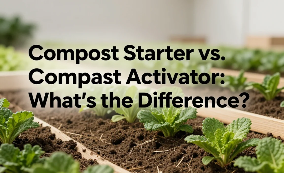Compost Starter vs. Compost Activator: What&rsquo;s the Difference?