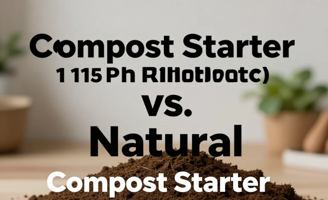 Compost Starter vs. Natural Composting