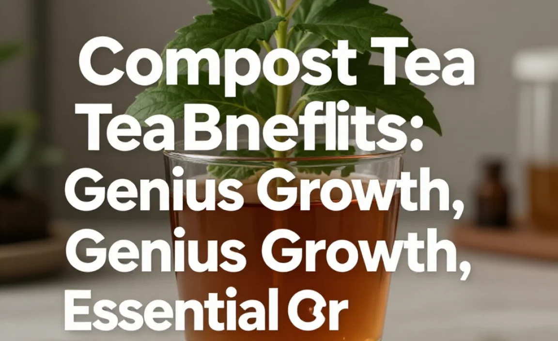 Compost Tea Benefits: Genius Growth, Essential Gardener