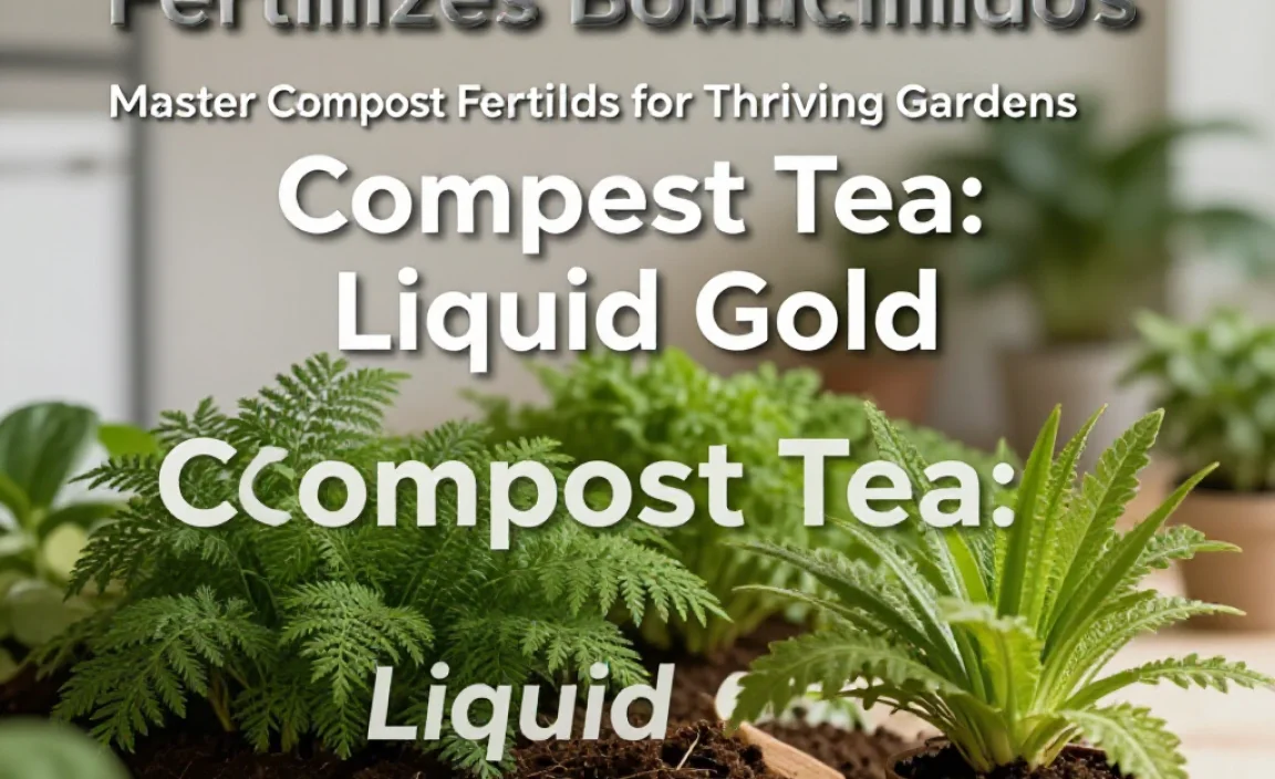 Compost Tea: Liquid Gold