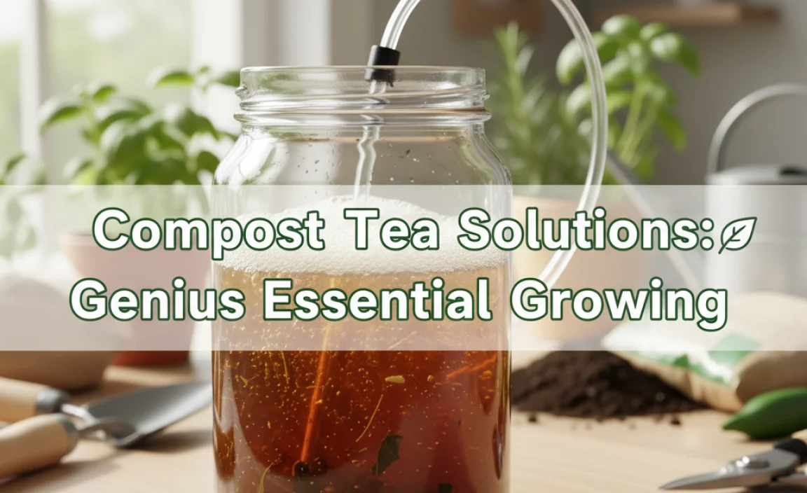 Compost Tea Solutions: Genius Essential Growing