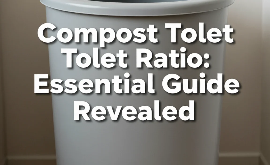 Compost Toilet Ratio: Essential Guide Revealed