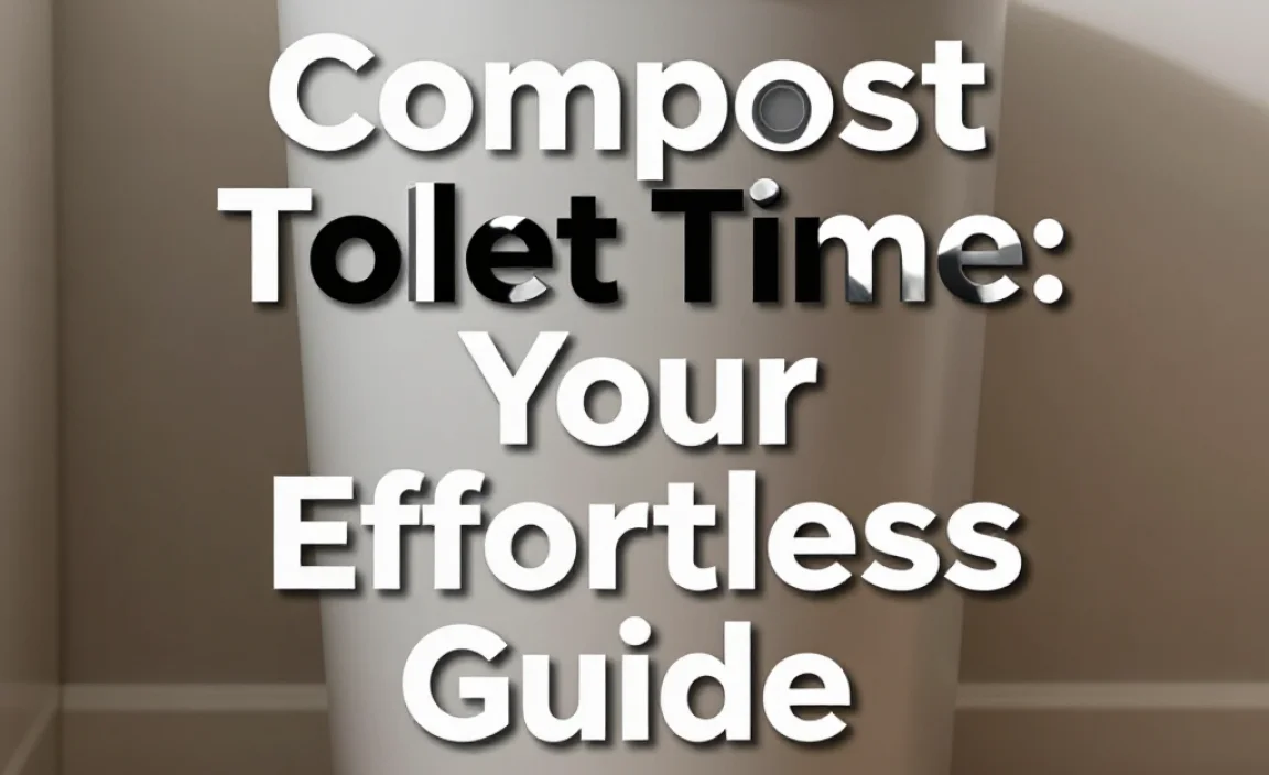 Compost Toilet Time: Your Effortless Guide
