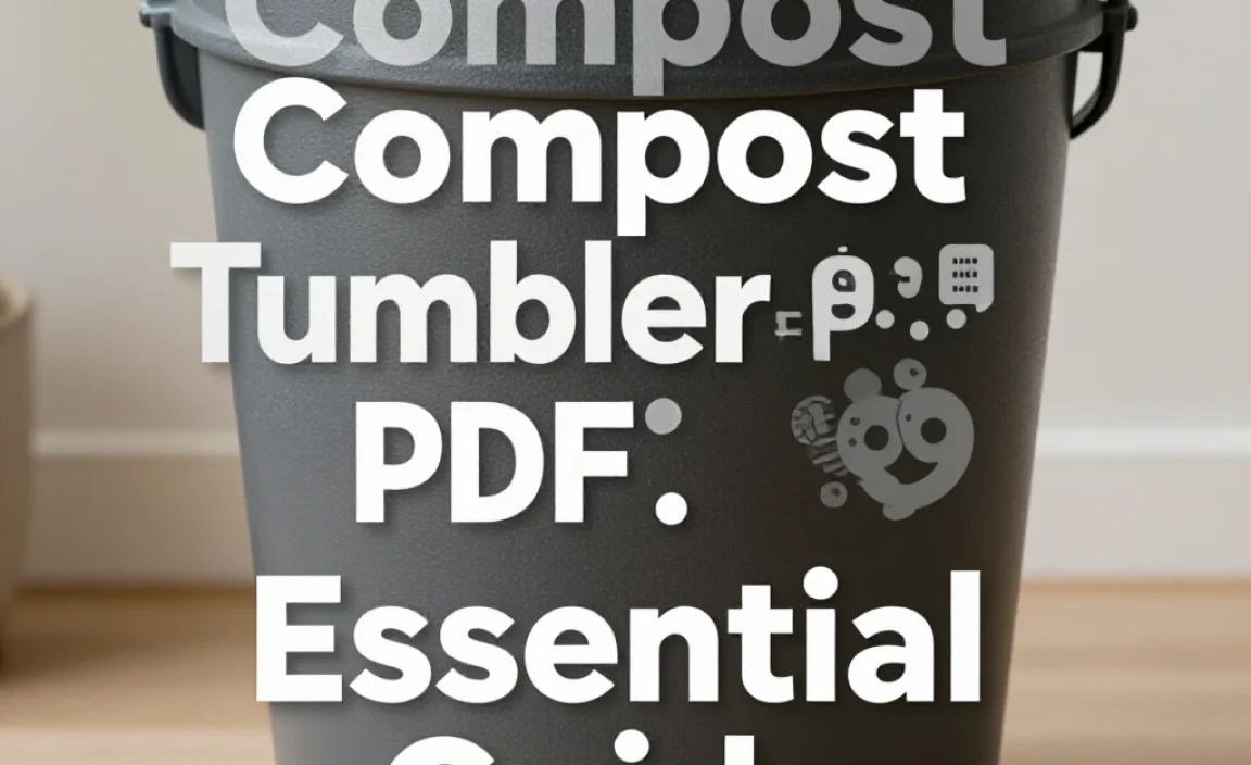 Compost Tumbler PDF: Essential Guide