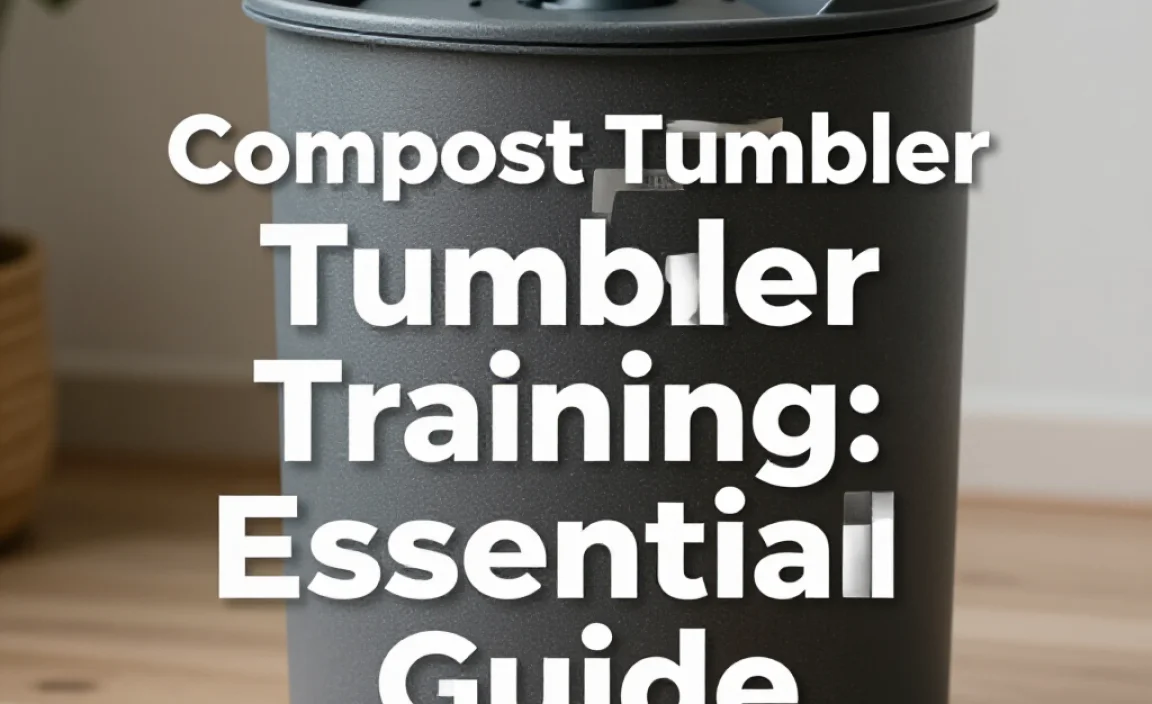 Compost Tumbler Training: Essential Guide