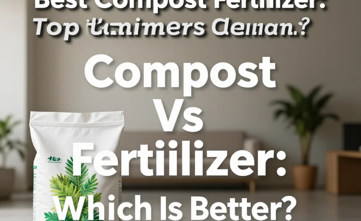Compost Vs Fertilizer: Which Is Better?
