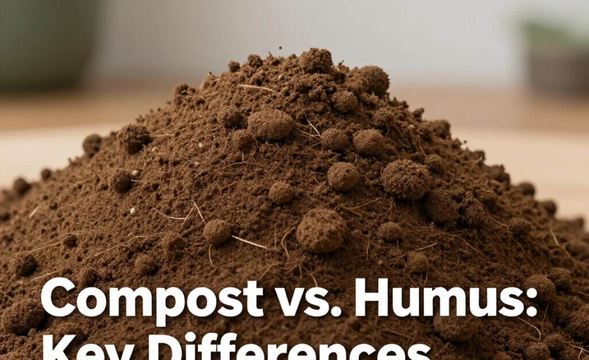 Compost vs. Humus: Key Differences