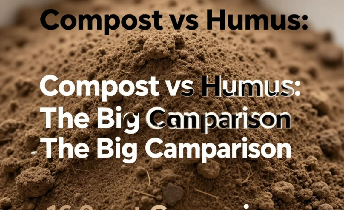 Compost vs Humus: The Big Comparison