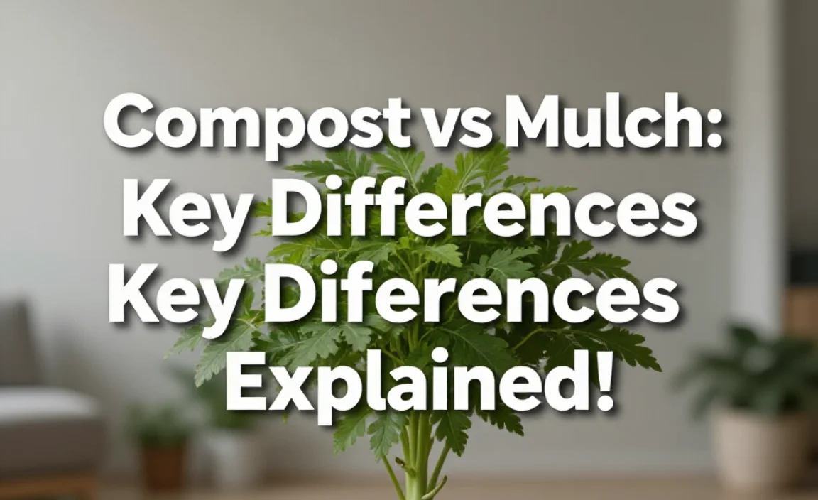 Compost vs Mulch: Key Differences Explained!