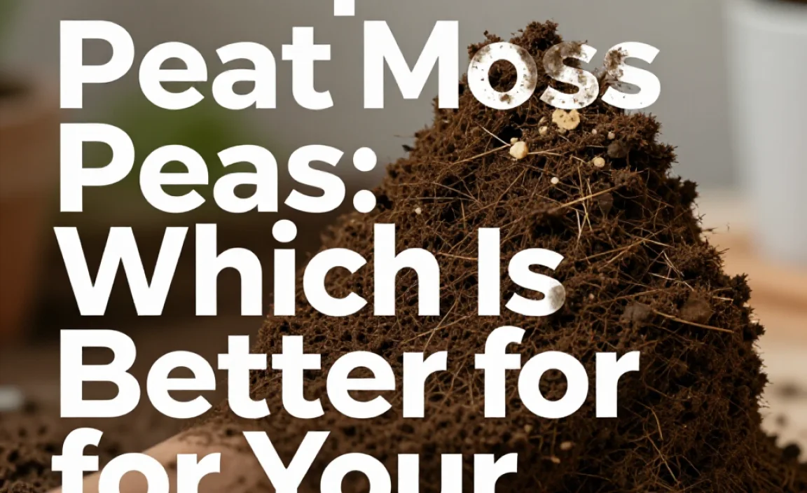 Compost vs Peat Moss: Which Is Better for Your Garden?