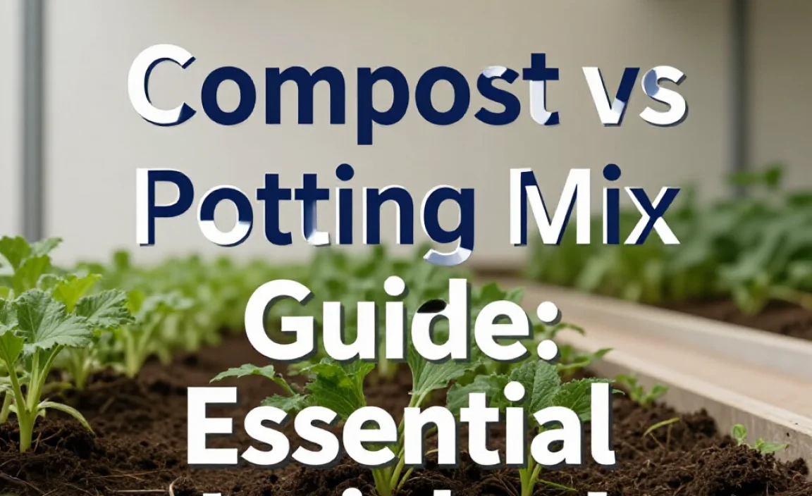 Compost vs Potting Mix Guide: Essential Insights!