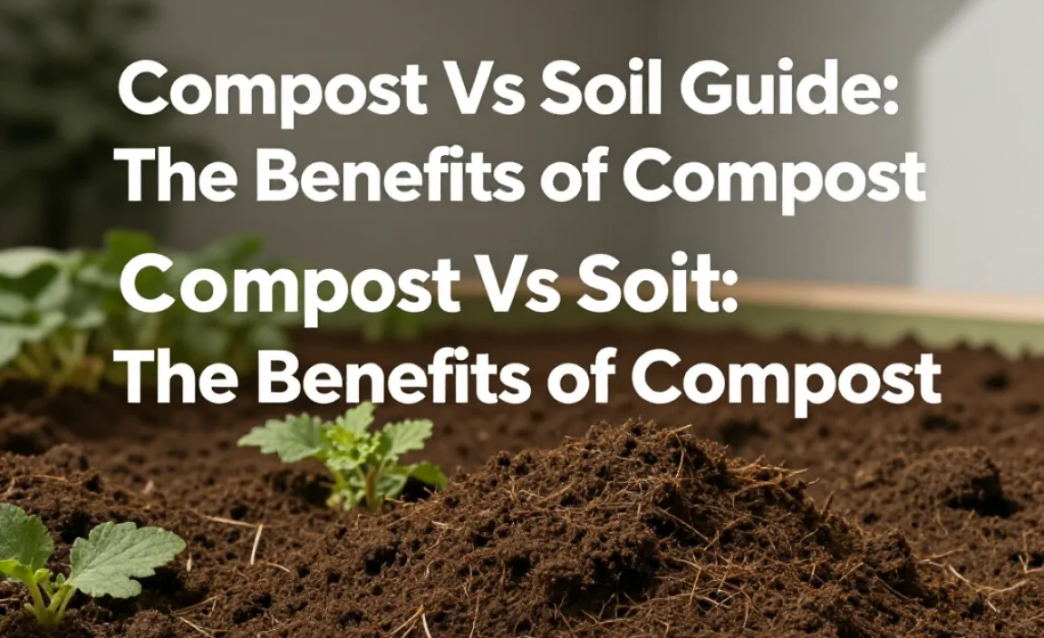 Compost Vs Soil Guide: The Benefits of Compost