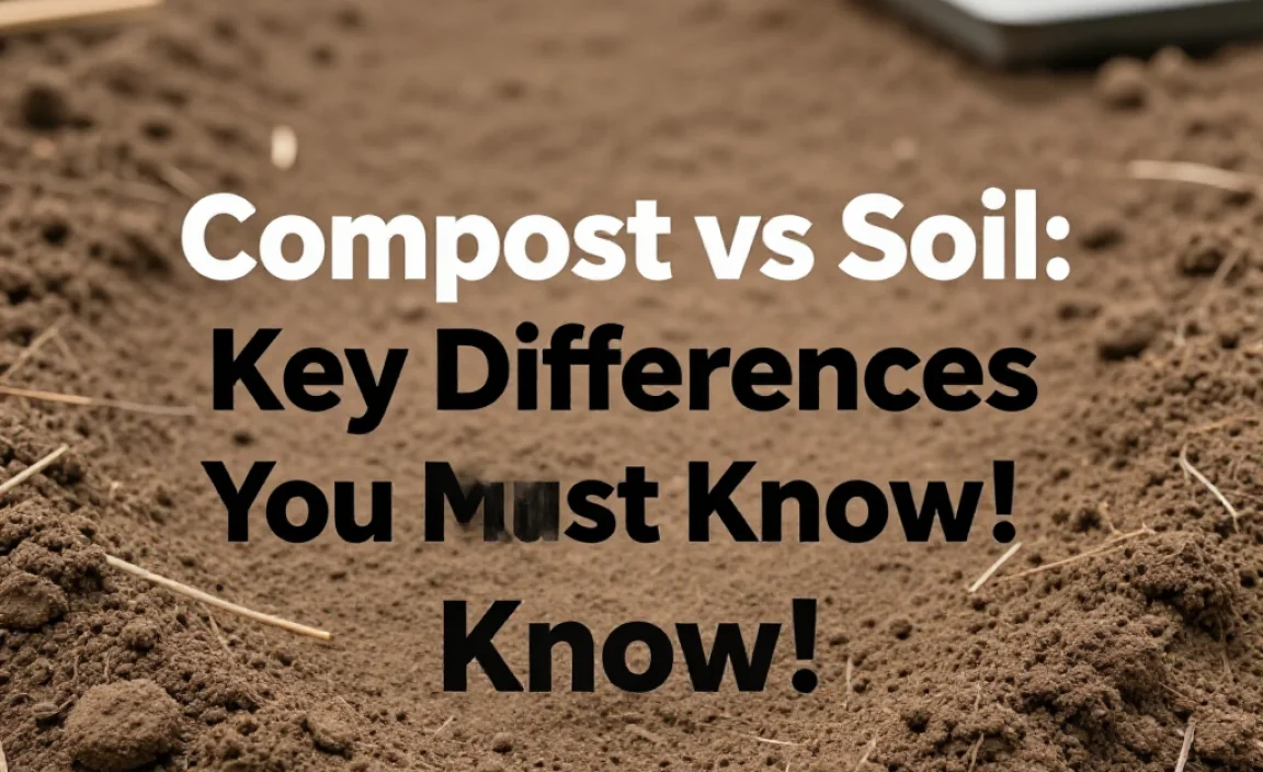 Compost vs Soil: Key Differences You Must Know!