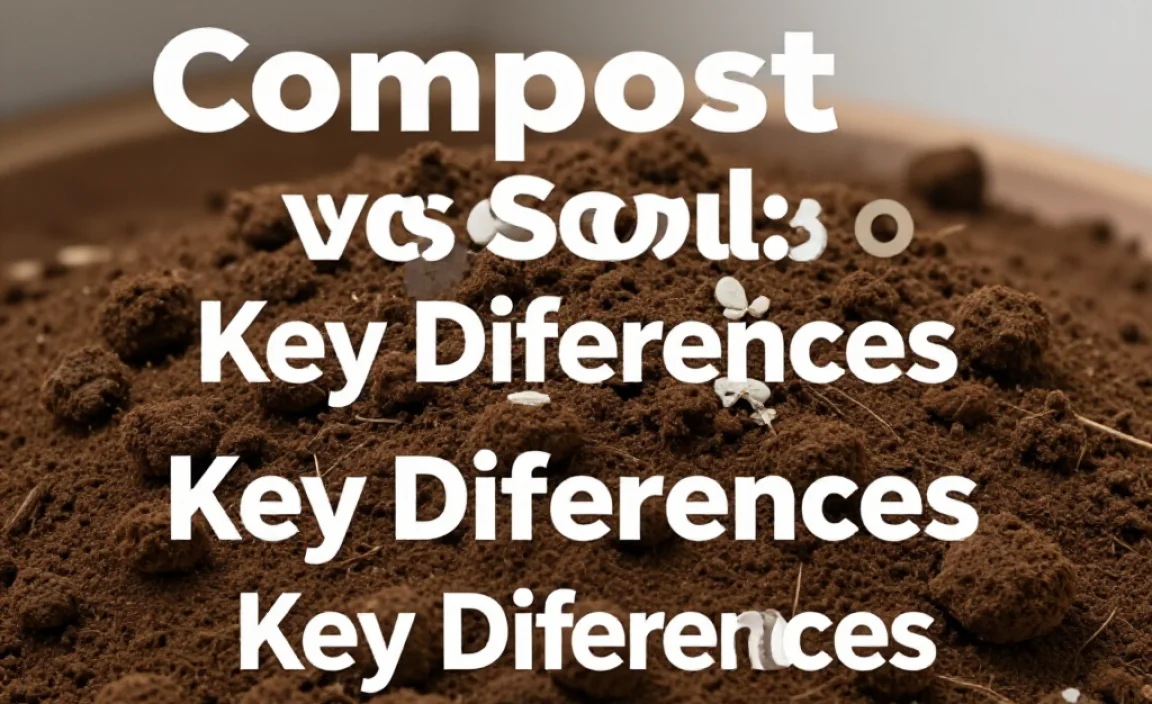 Compost vs Soil: Key Differences