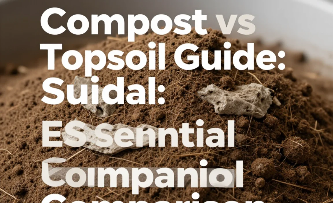 Compost vs Topsoil Guide: Essential Comparison