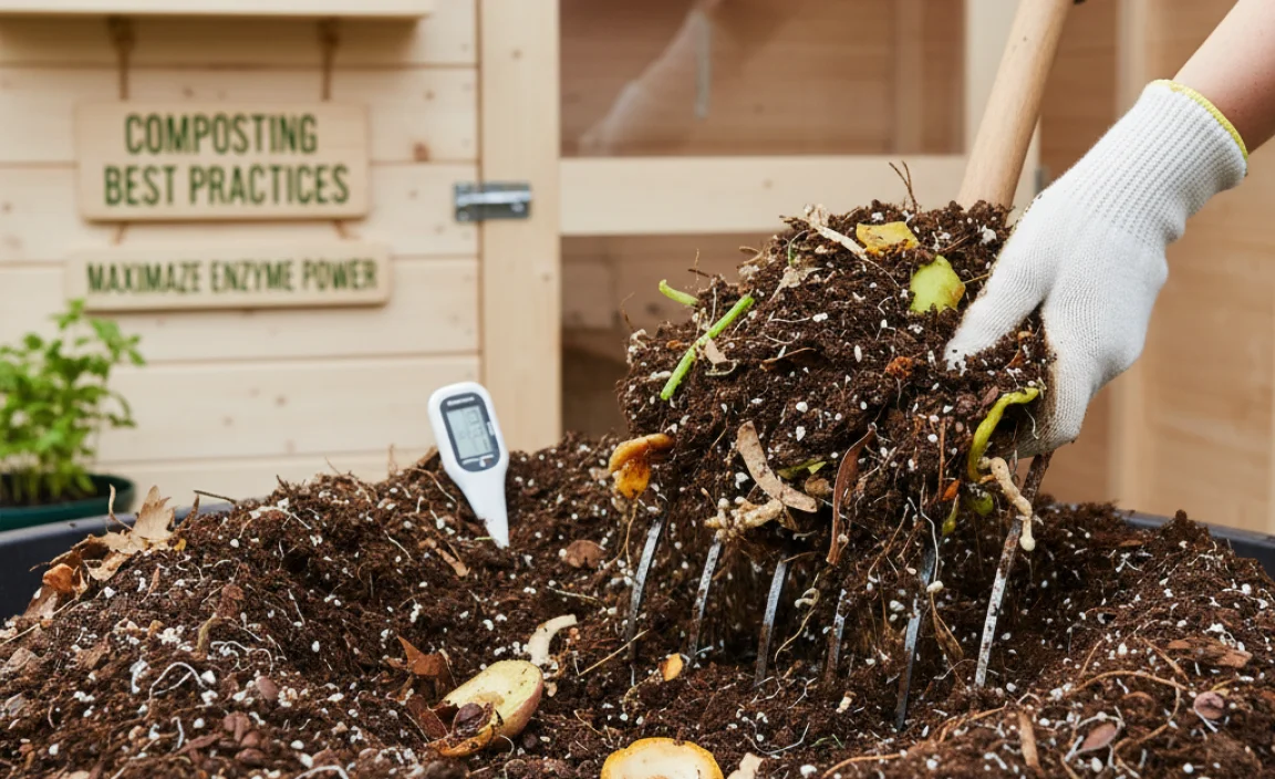 Composting Best Practices to Maximize Enzyme Power