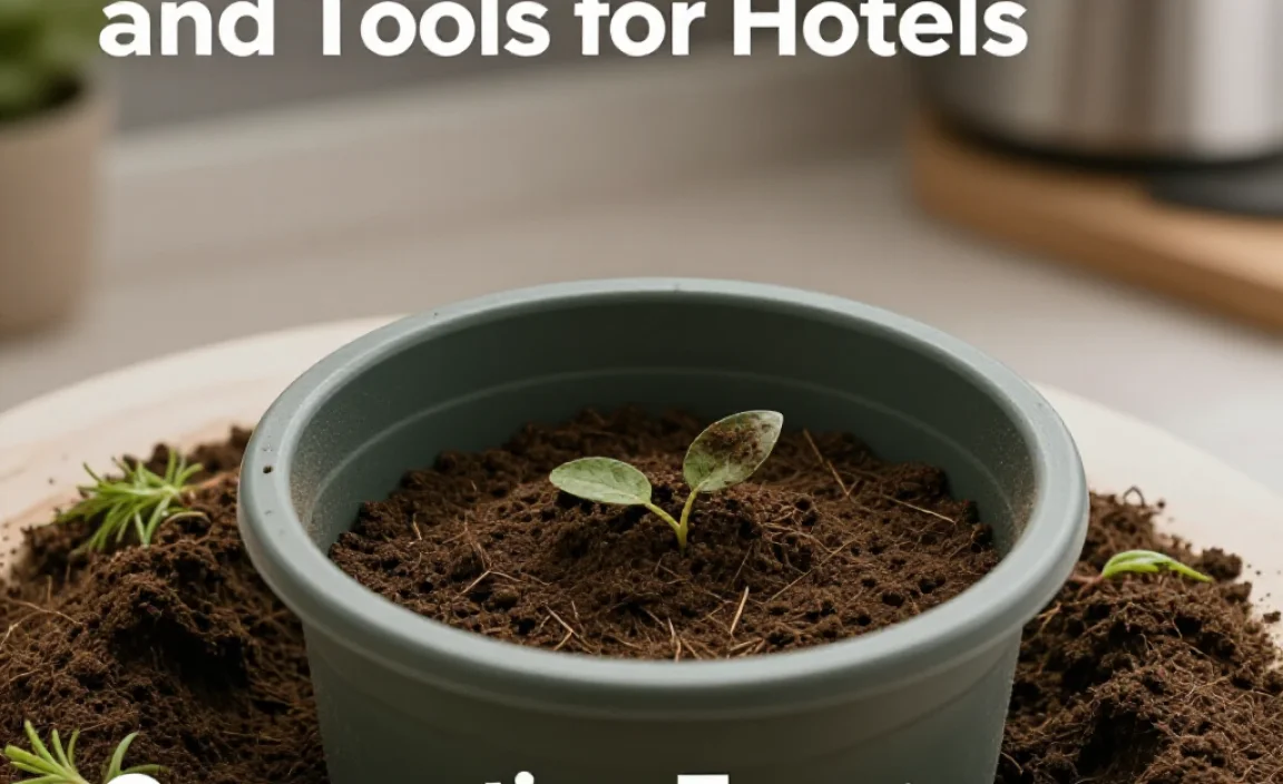Composting Equipment and Tools for Hotels