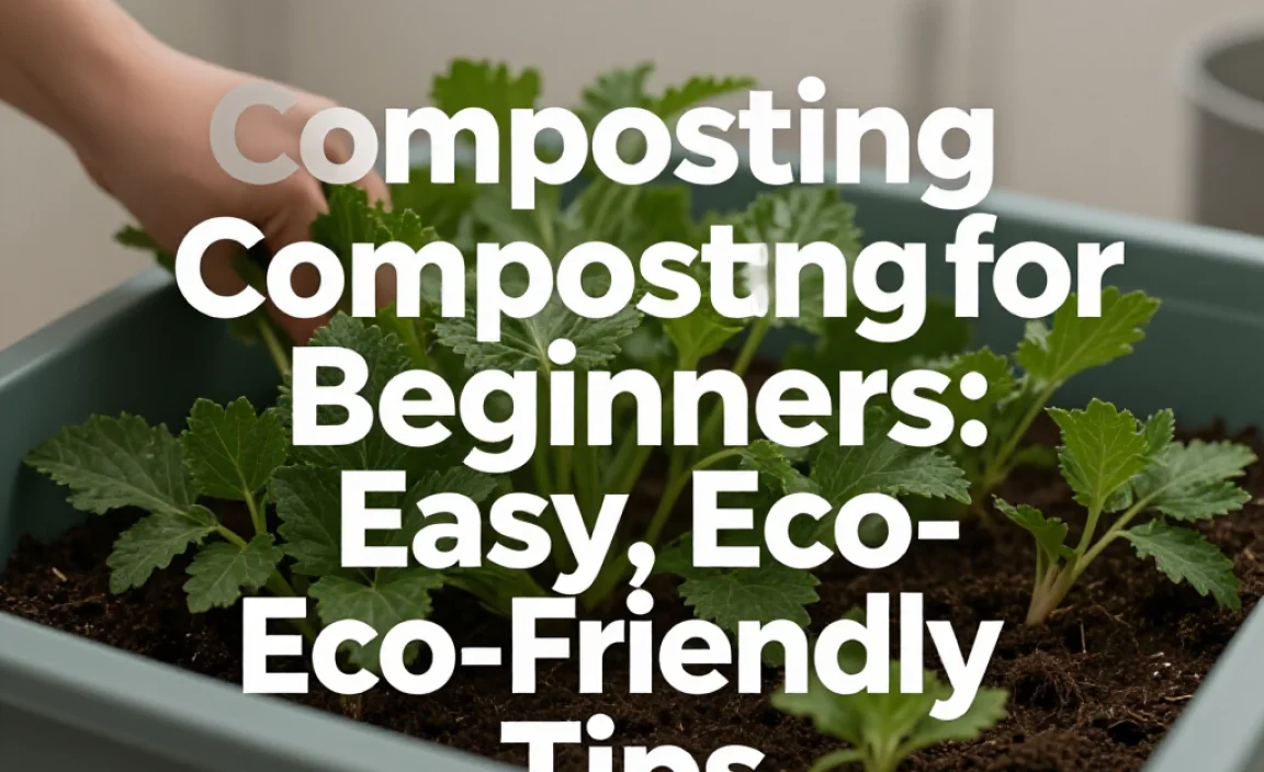 Composting for Beginners: Easy, Eco-Friendly Tips