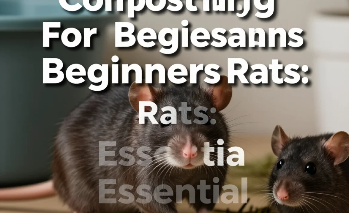 Composting For Beginners Rats: Essential Guide