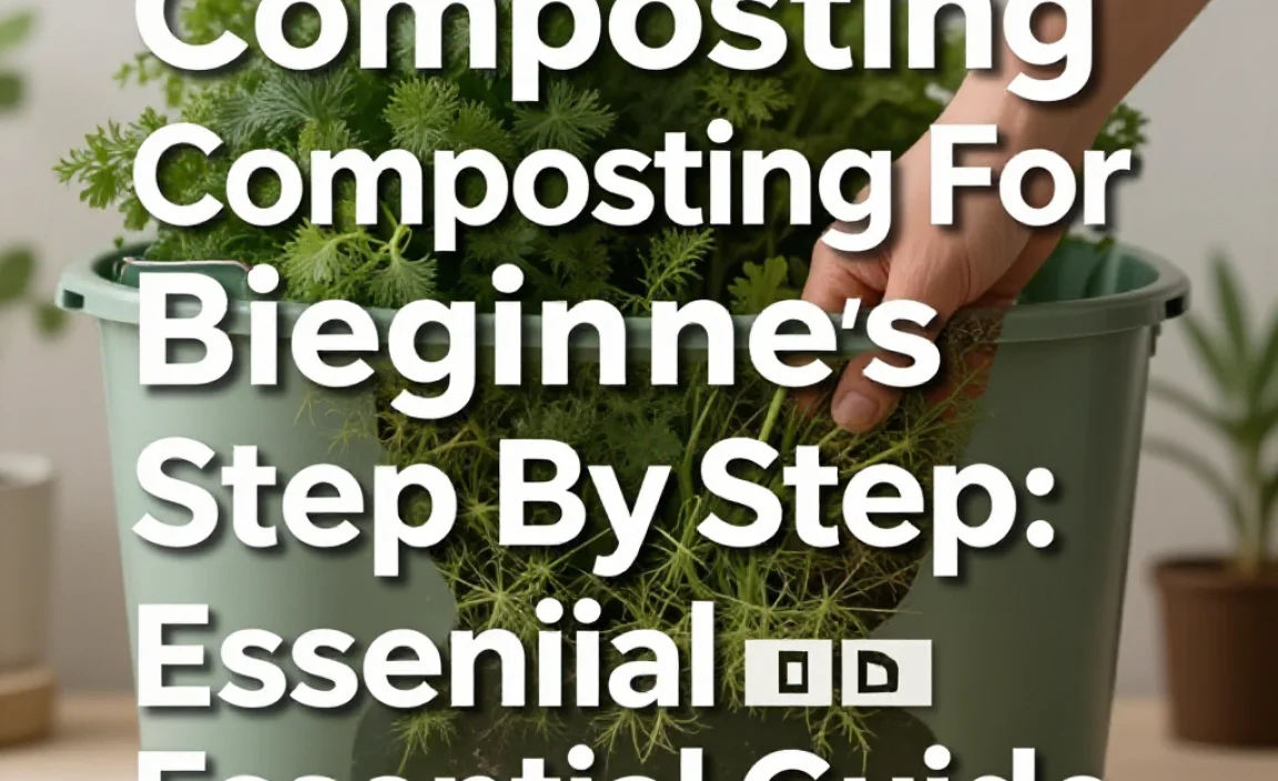 Composting For Beginners Step By Step: Essential Guide