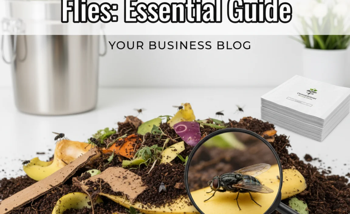 Composting For Businesses Flies: Essential Guide