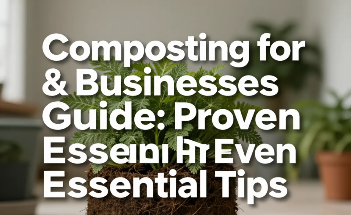 Composting for Businesses Guide: Proven Essential Tips