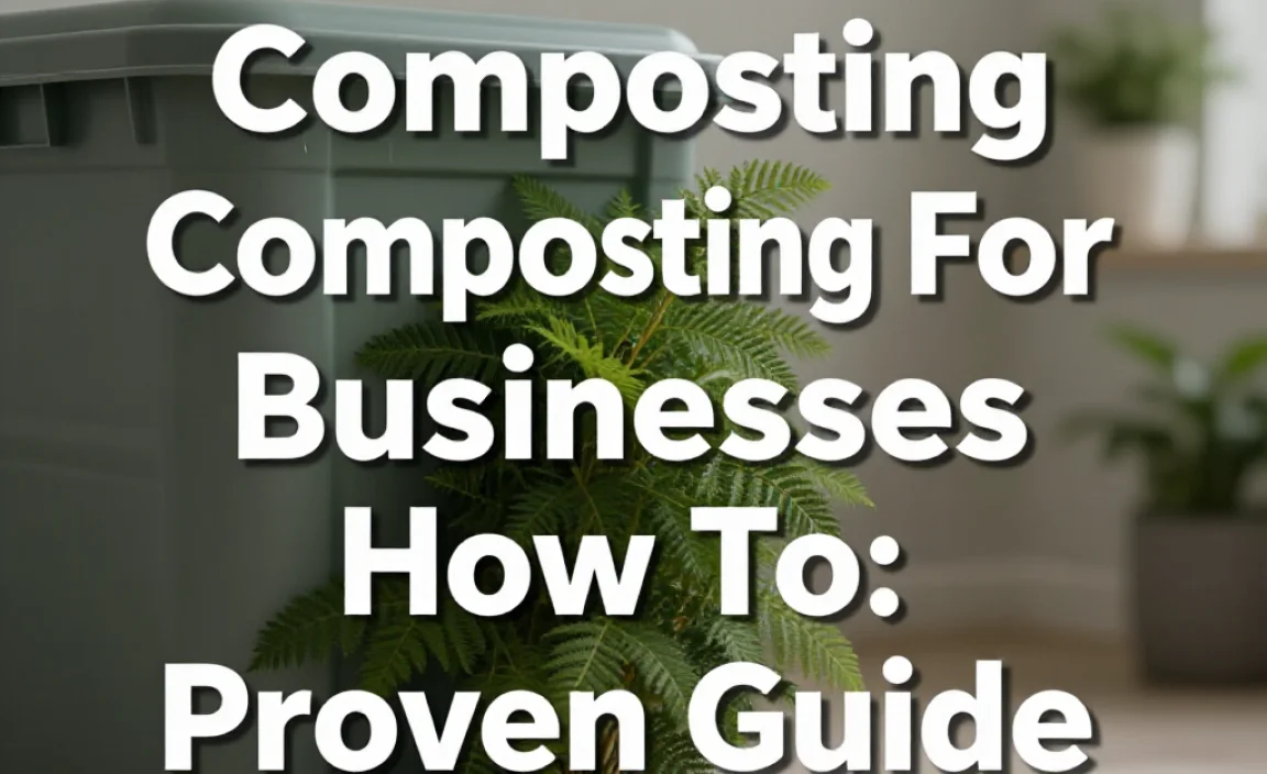 Composting For Businesses How To: Proven Guide