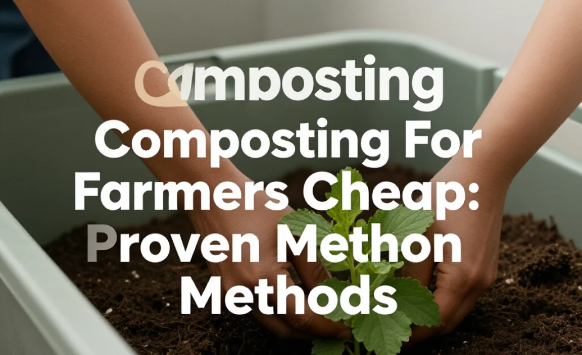 Composting For Farmers Cheap: Proven Methods