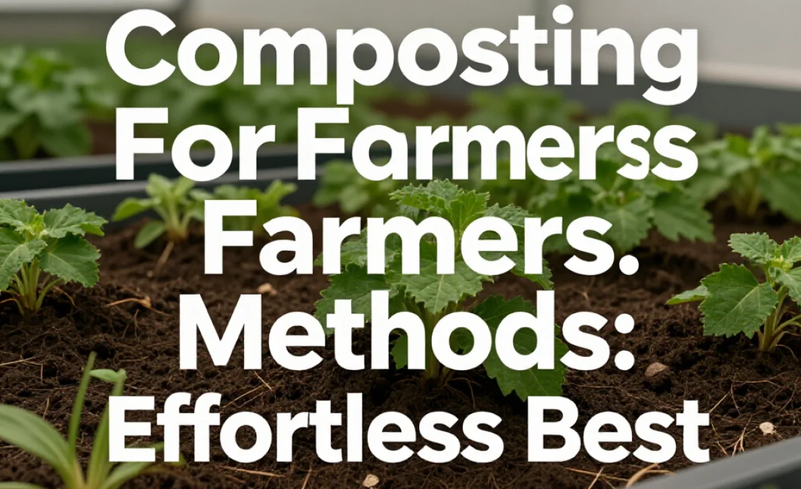 Composting For Farmers Methods: Effortless Best
