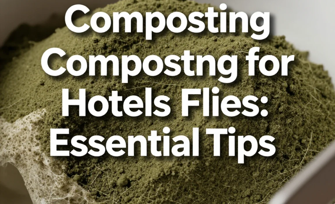 Composting for Hotels Flies: Essential Tips