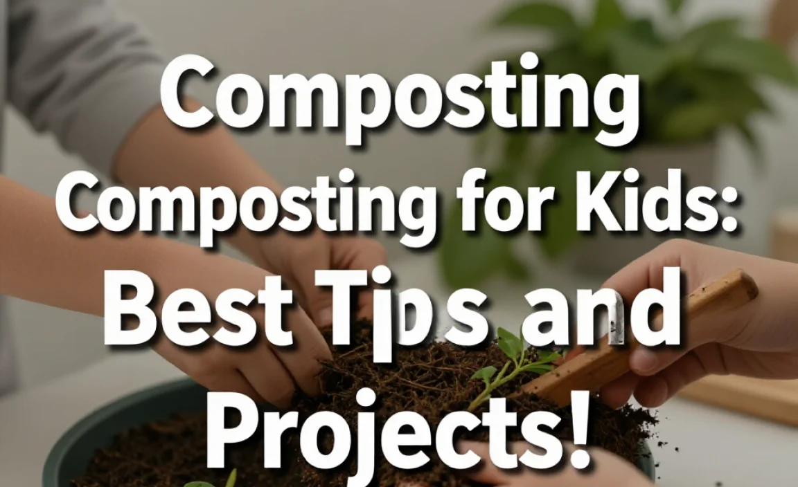Composting for Kids: Best Tips and Fun Projects!