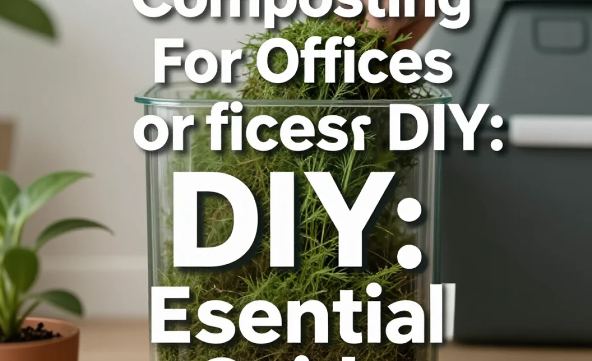 Composting For Offices DIY: Essential Guide