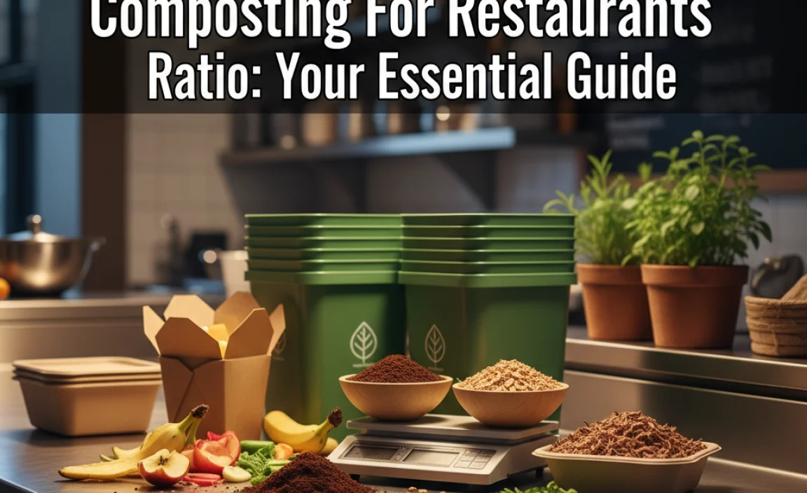 Composting For Restaurants Ratio: Your Essential Guide